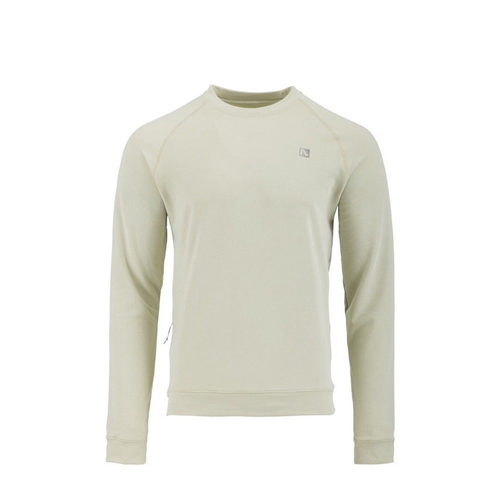 NEW Flylow Donner Crew Men's Shirt Men's Size Large Mist Heather Sweatshirt $125